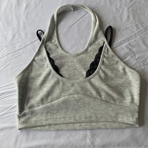 S Cropped Halter Top